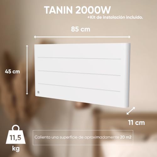 Detalle 2 de Radiateur Bestherm TANIN 2000W ⚡