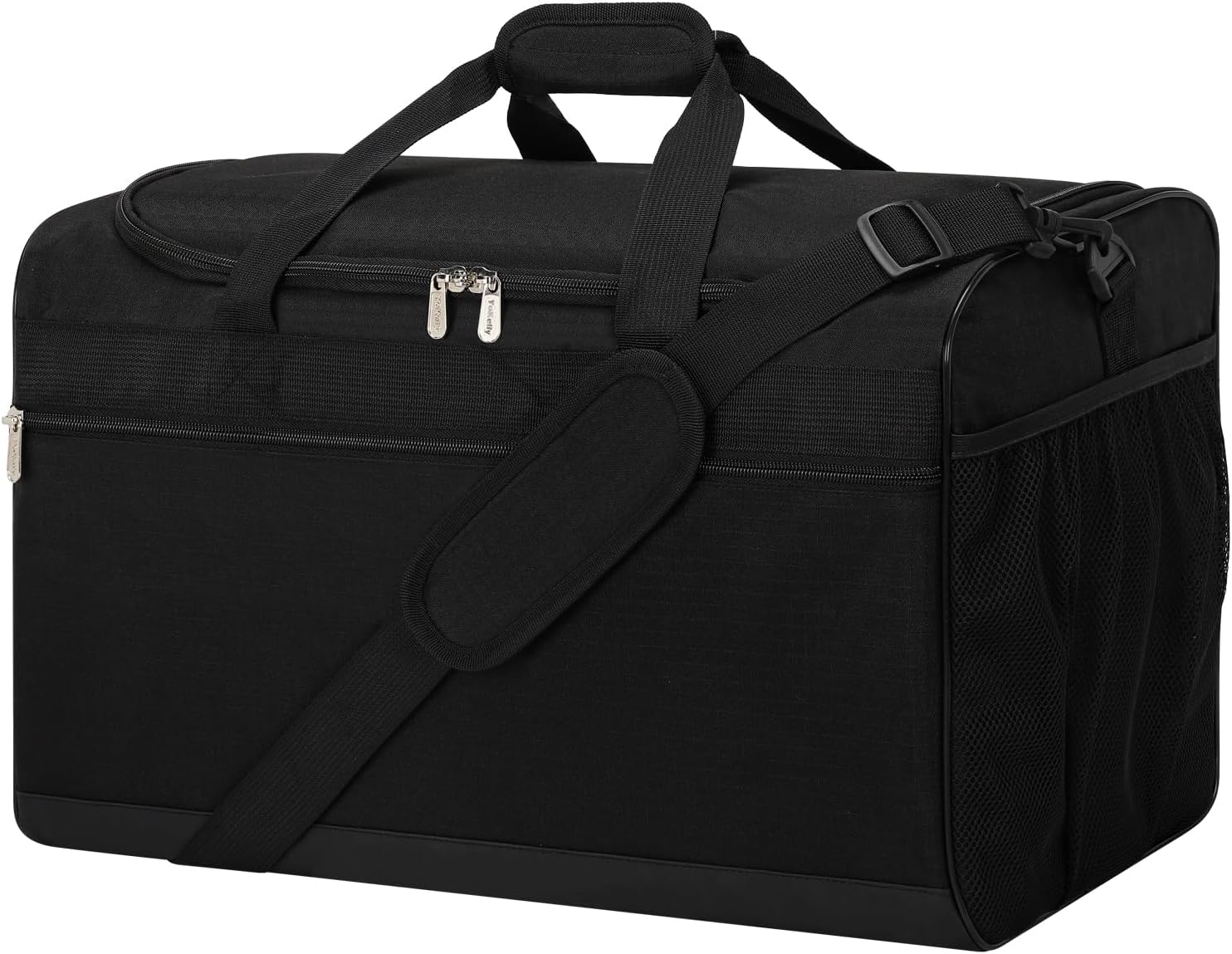 Detalle de ZZY Gym Duffle Bag 40L Sports Holdall (Water Resistant) with Shoulder Strap – Black