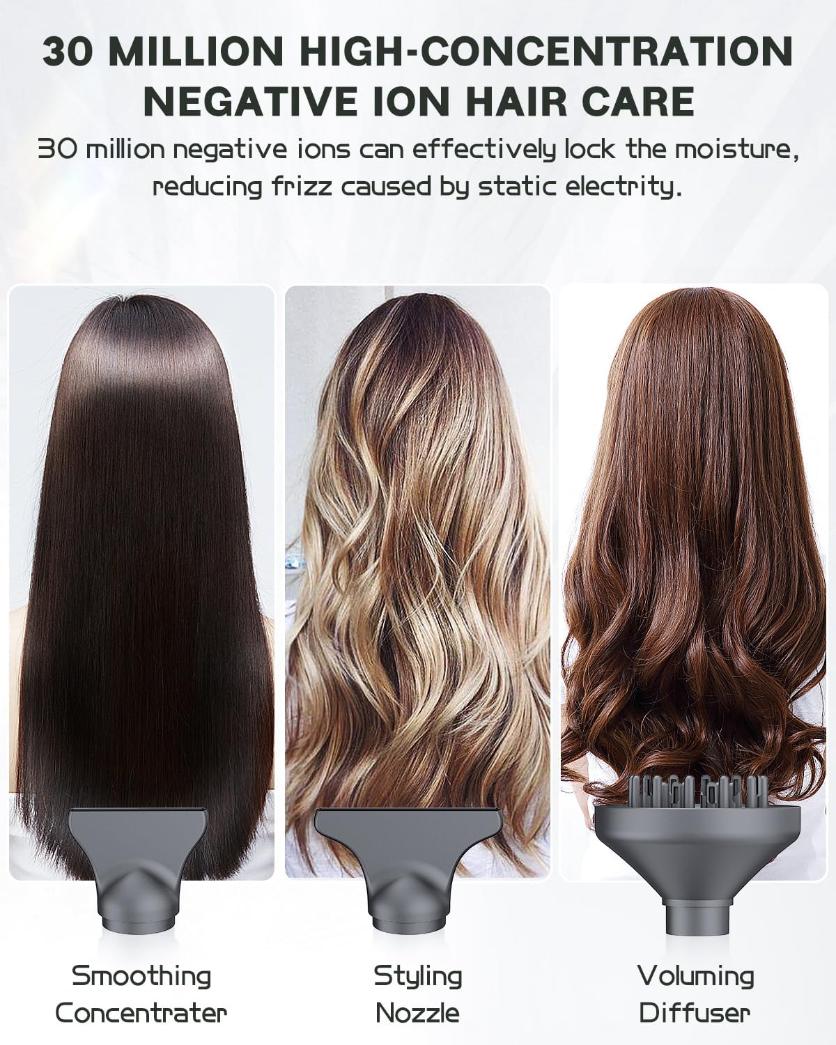 Thumbnail 4 de Slopehill Professional Ionic Hair Dryer with Diffuser — Lightweight, Powerful Travel-Ready Salon Performance