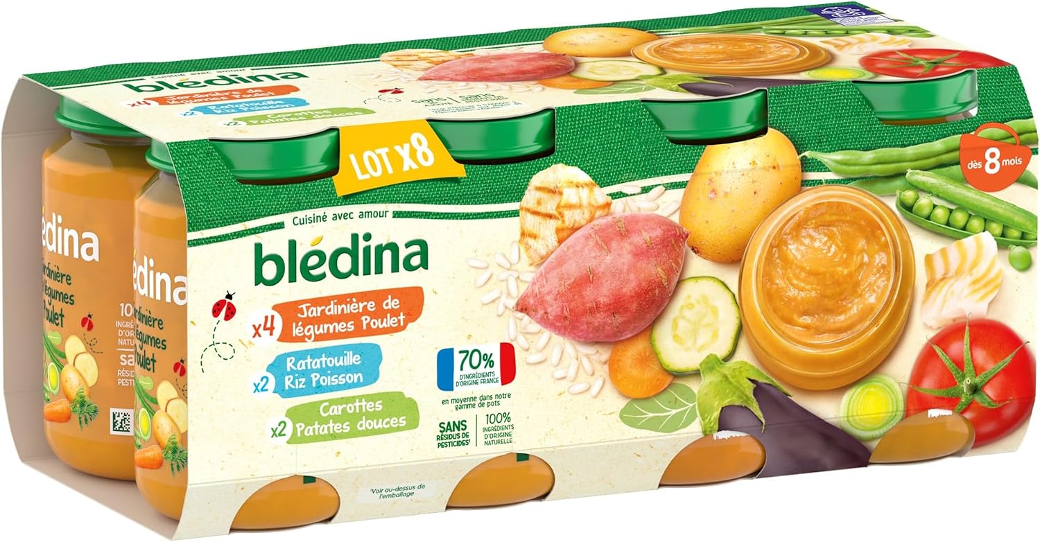 Detalle de Blédina Petits Pots 24x200g