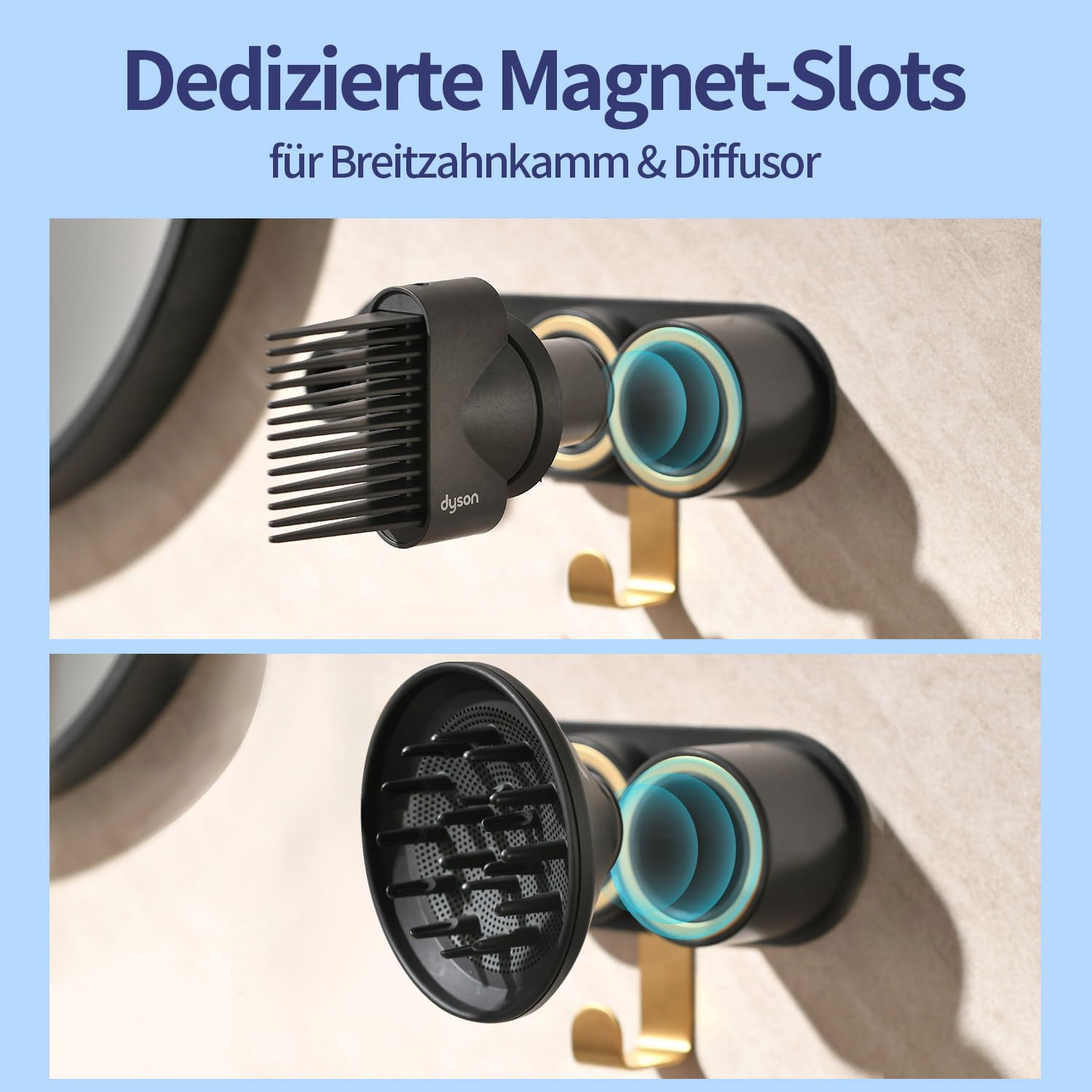 Thumbnail 2 de Chochoyah Föhn Halterung ohne Bohren für Dyson