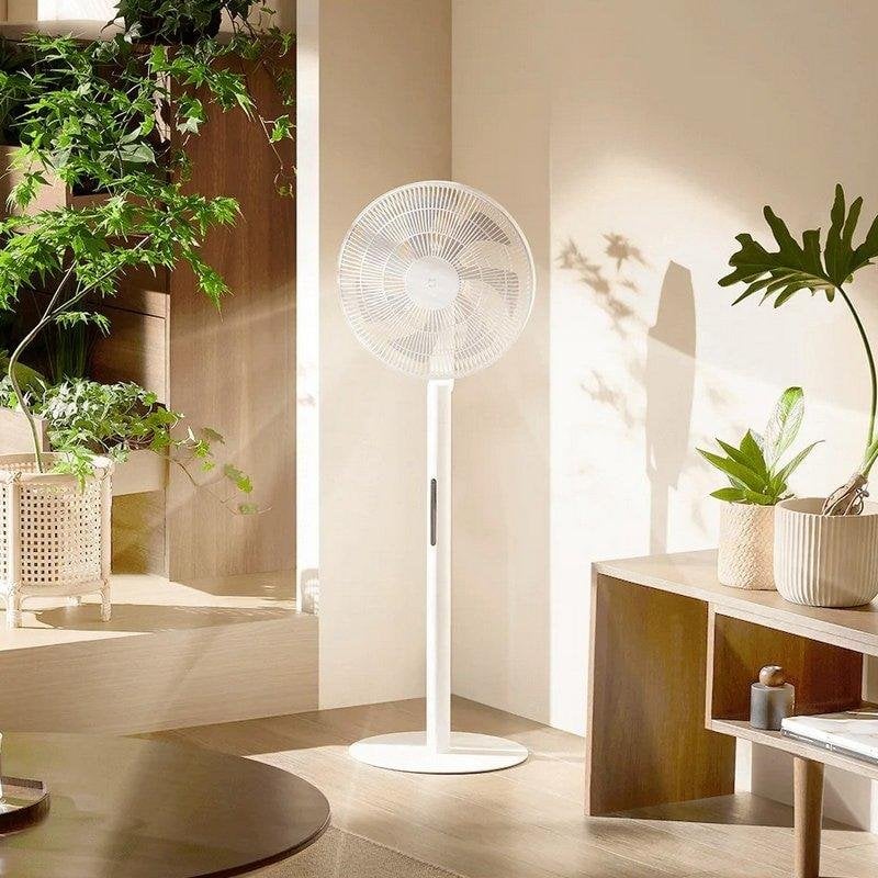 Detalle de Ventilador Xiaomi Mijia Smart Standing Fan Pro Slim ultradelgado: confort inteligente y modular