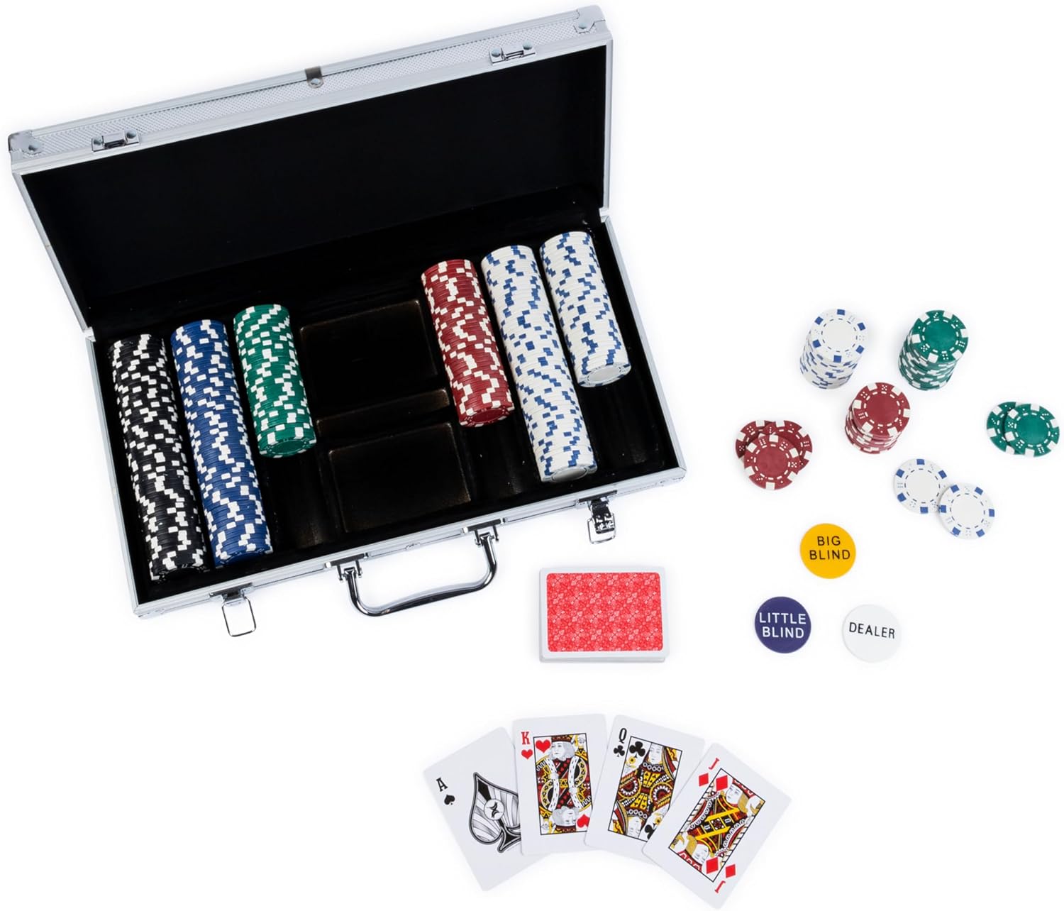 Thumbnail 5 de Spin Master Games Cardinal Classics 300-piece poker set 🎲