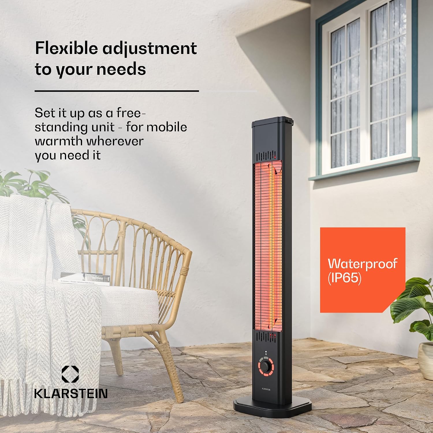 Thumbnail 3 de Klarstein Klrst-DualisHeat2000W infraroodverwarming, 2000 W, 8 standen
