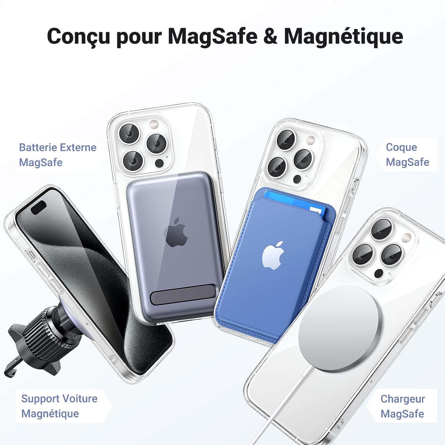 Thumbnail 6 de UGREEN Anneaux métalliques MagSafe 0,65mm
