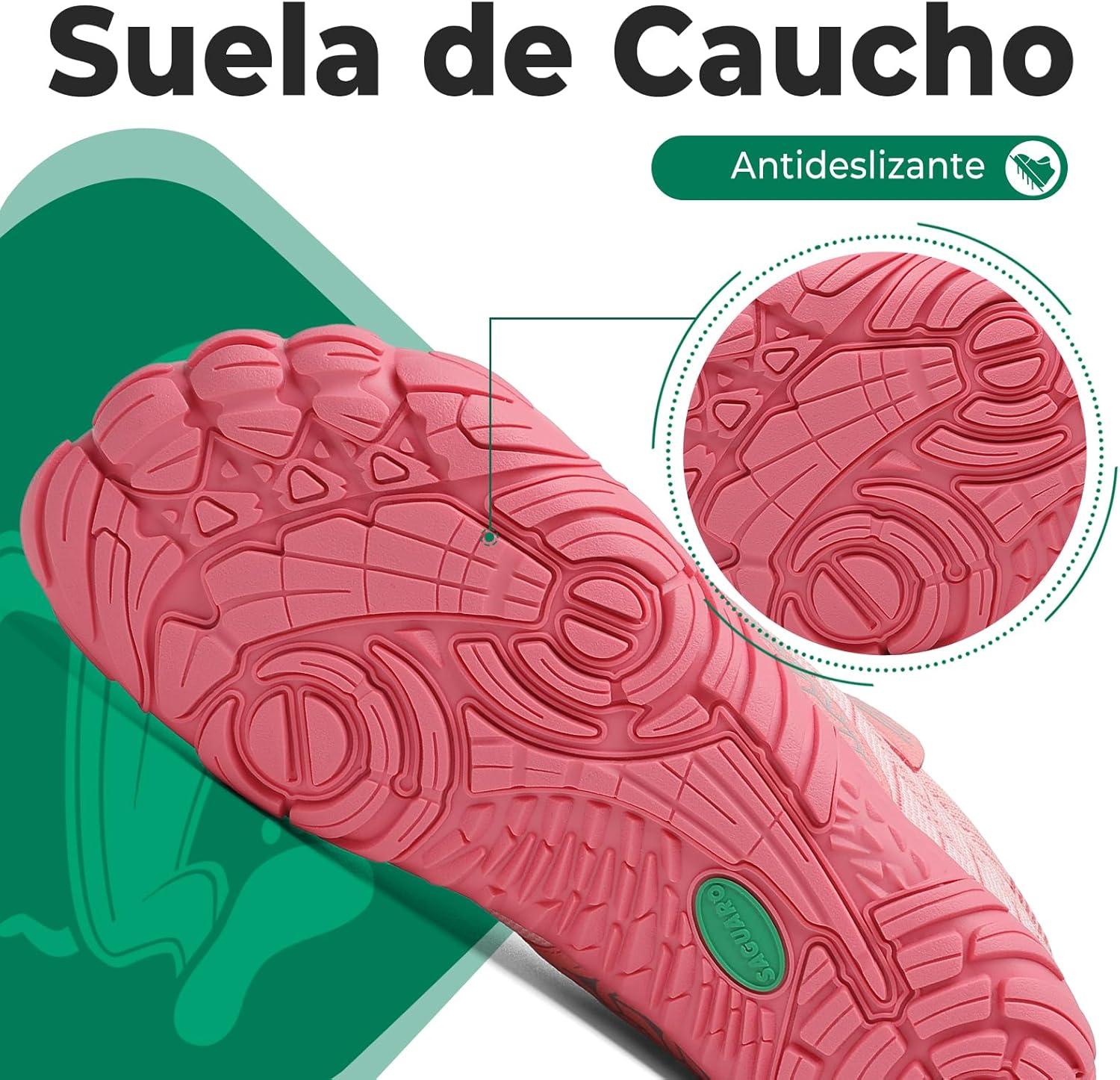 Thumbnail 4 de SAGUARO Punto Barefoot Zapatillas Minimalistas 36-48