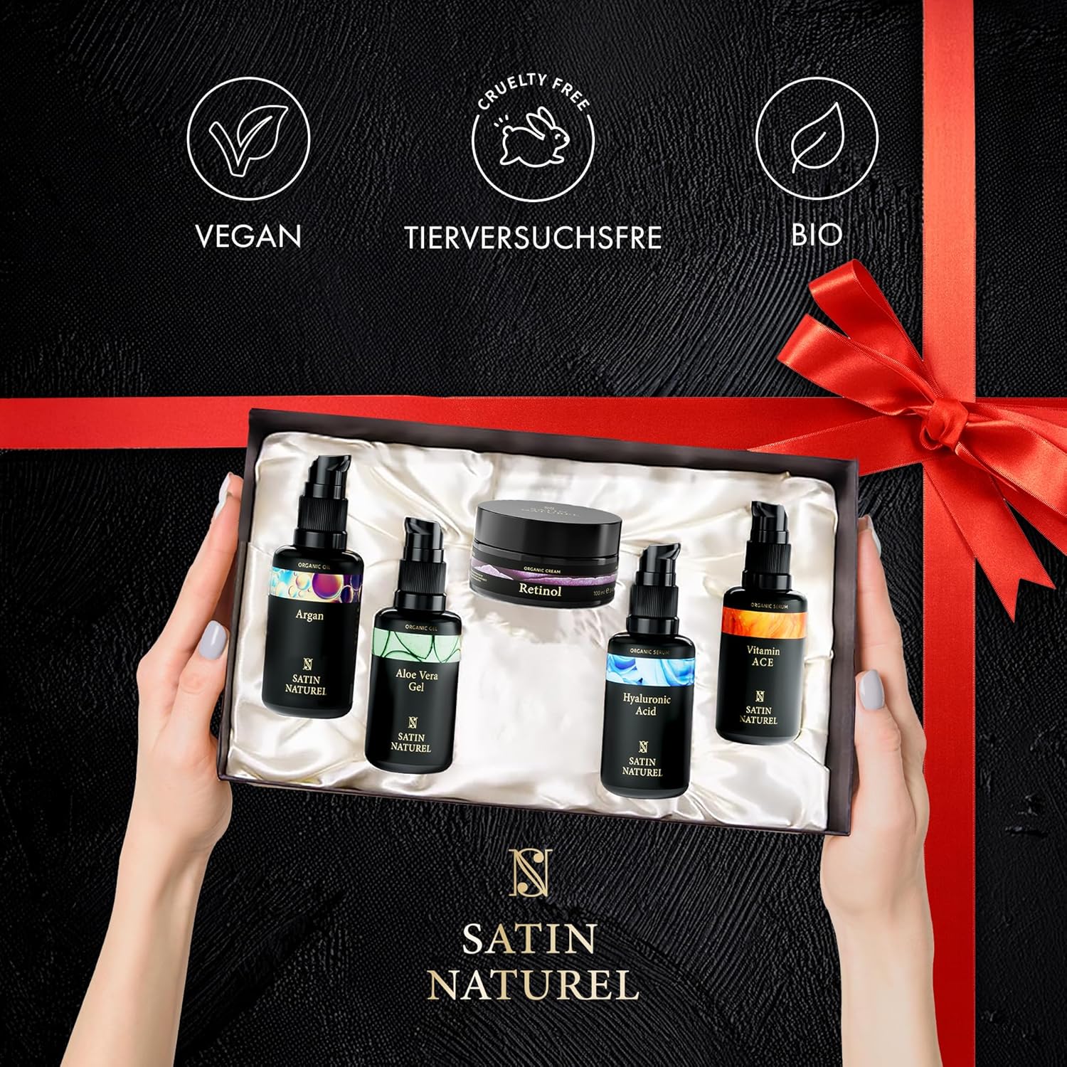 Detalle 2 de Satin Naturel Geschenkset für Sie