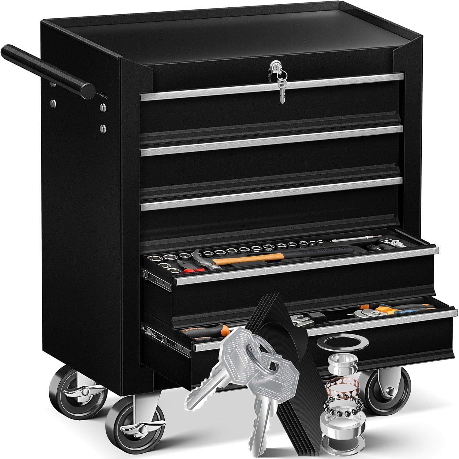 MASKO Werkstattwagen 5 Schubladen