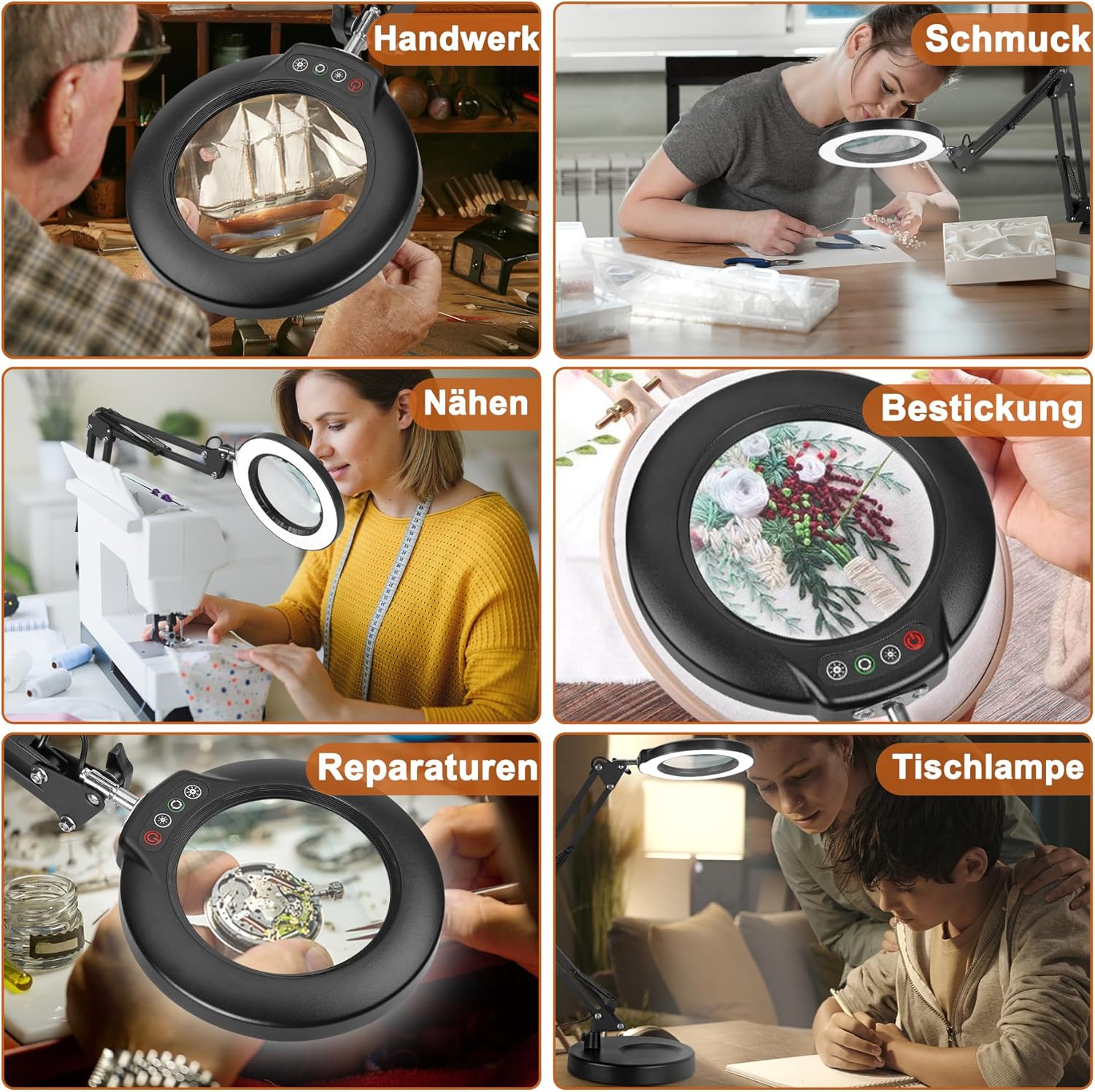 Thumbnail 6 de Veemagni 10X Lupe 4,3 Zoll 🔎