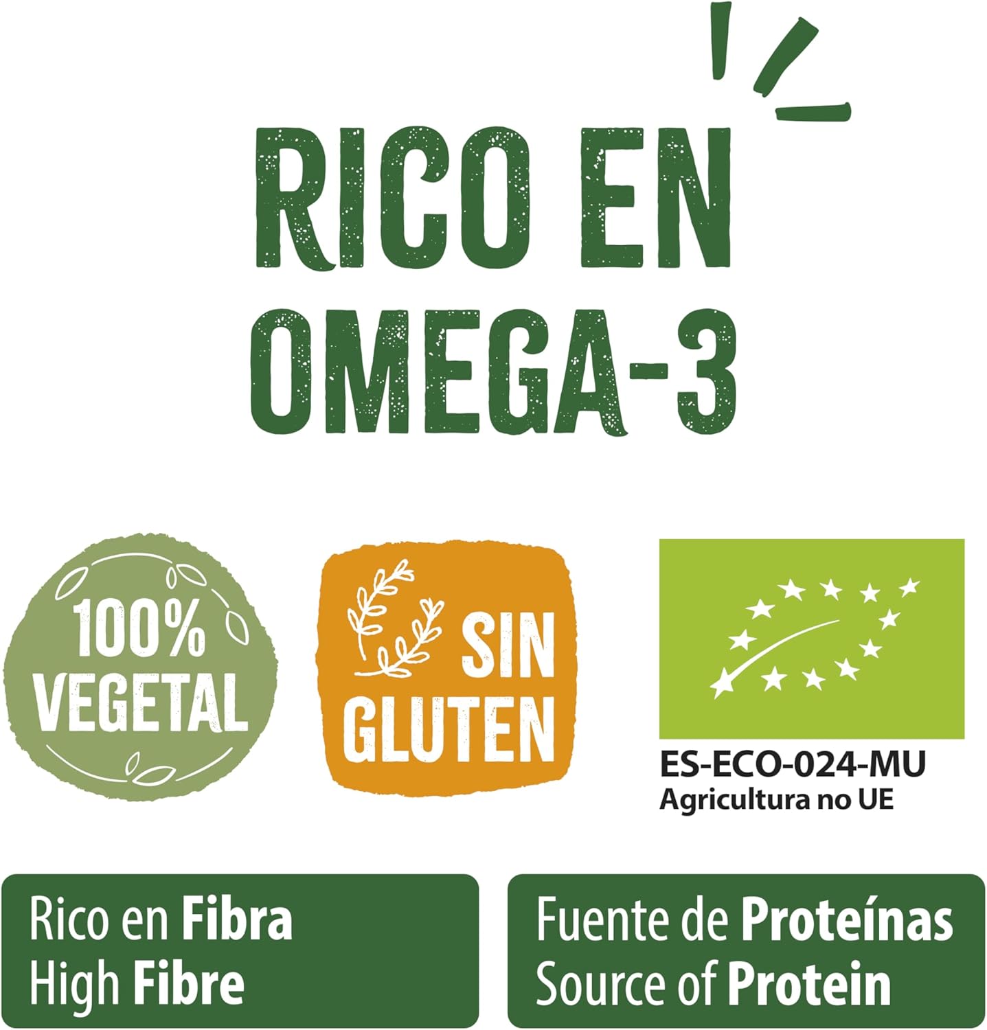 Thumbnail 3 de NaturGreen Semillas de Lino Marrón Molido Bio 🌱 Pack 9x150g