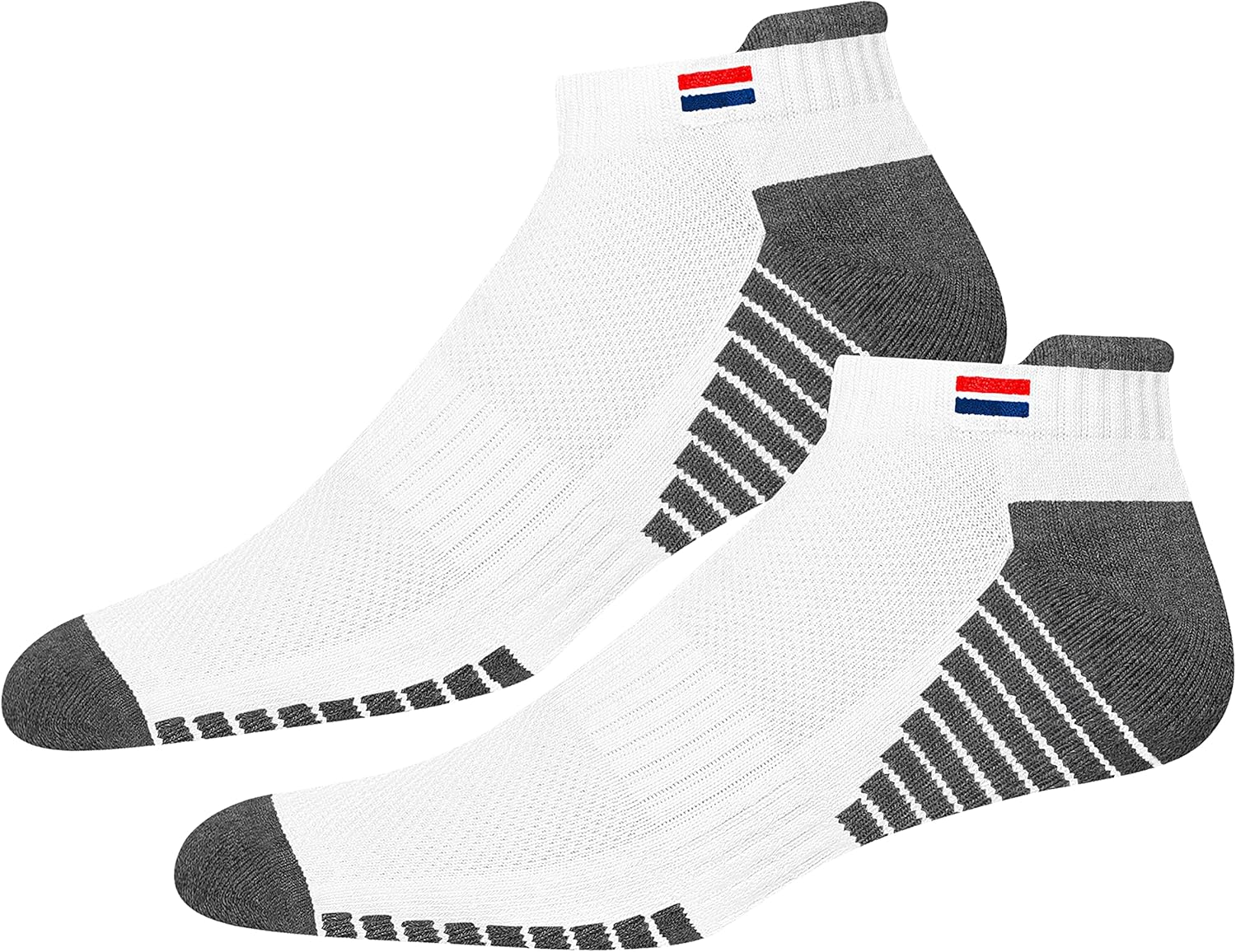 Thumbnail 2 de NAVYSPORT Chaussettes de sport basses en coton (lot de 6 paires) pour homme