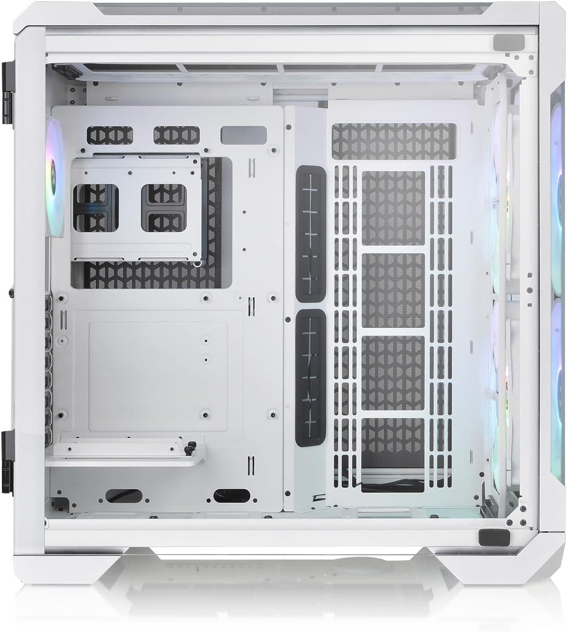 Thumbnail 3 de Thermaltake View 51 TG ARGB Edition Snow (View 51 TG) – PC-Gehäuse für E-ATX, 3× ARGB-Lüfter & 4 mm Hartglas