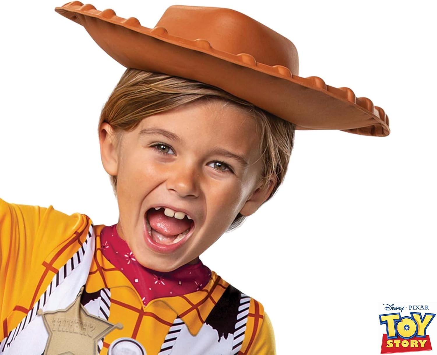 Thumbnail 4 de Disney Officiel Costume Woody Enfant – Déguisement Toy Story (7-8 ans) avec Chapeau