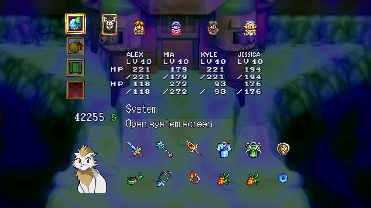 Detalle de Lunar Remastered Collection USK NS – Überarbeitete Grafik, zwei Modi und anpassbare Kampfgeschwindigkeit
