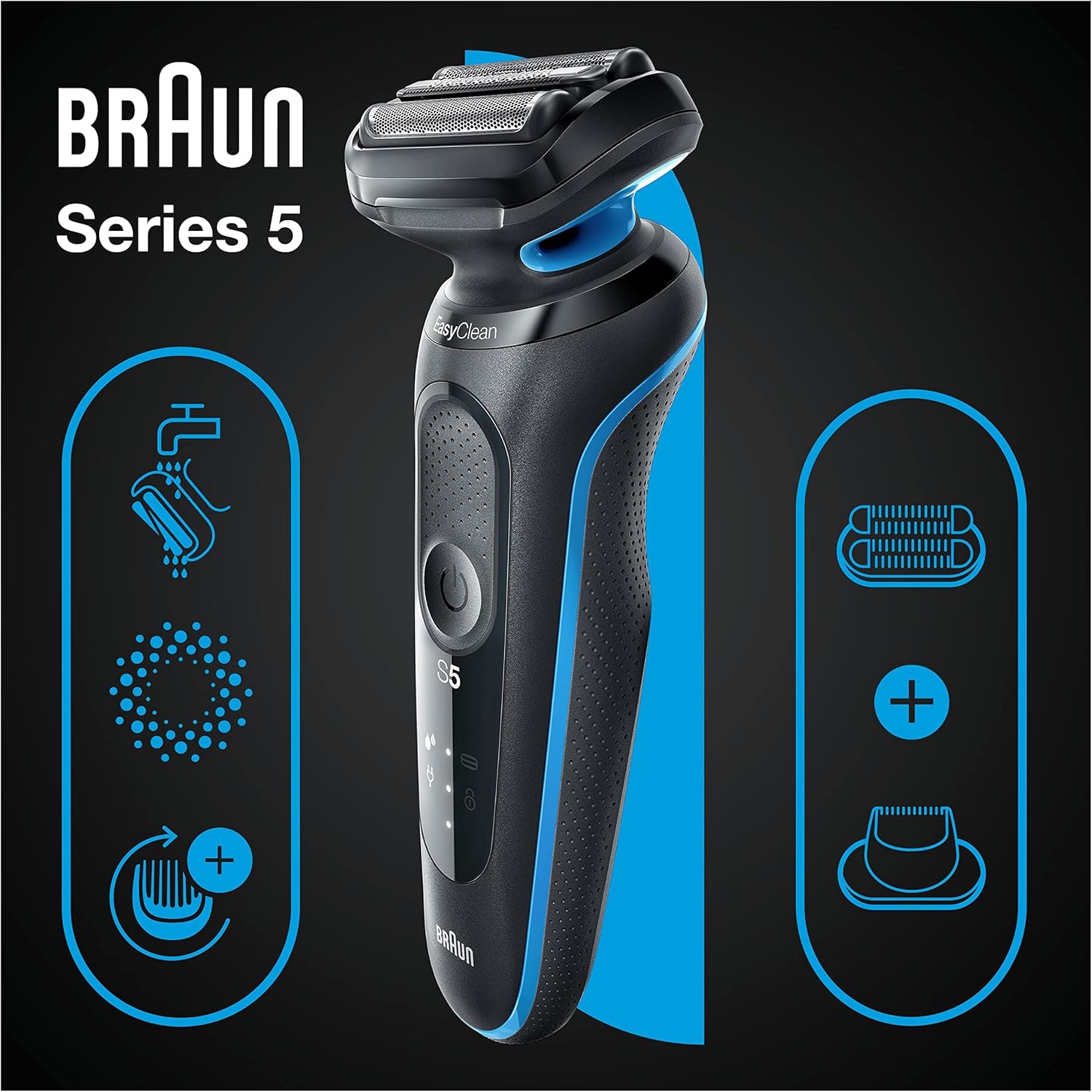 Thumbnail 6 de Tondeuse hybride Braun Series X 5 peignes