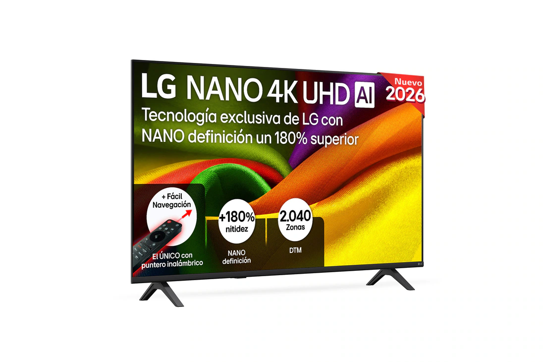 Detalle de LG NANO 4K UHD AI NU90 65NU900B6LA (65 pulgadas) – ficha útil para comprar