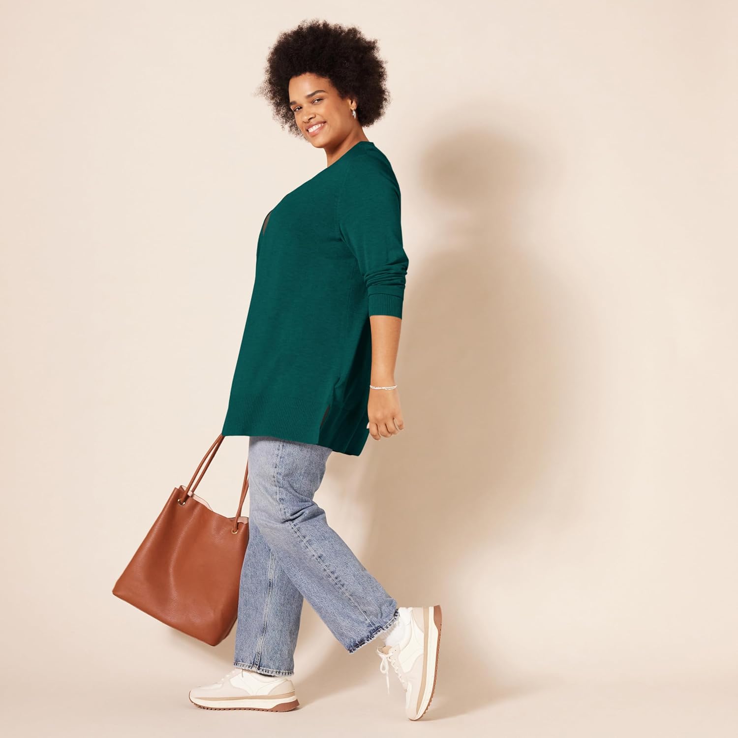 Thumbnail 6 de Amazon Essentials Damen leichte Strickjacke ohne Knöpfe – normaler Schnitt (auch in Übergröße)