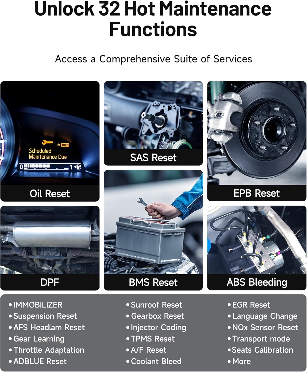 Thumbnail 3 de TOPDON Phoenix Nano 2025 ECU Coding Tool: Full System Diagnostic, 32+ Reset Services
