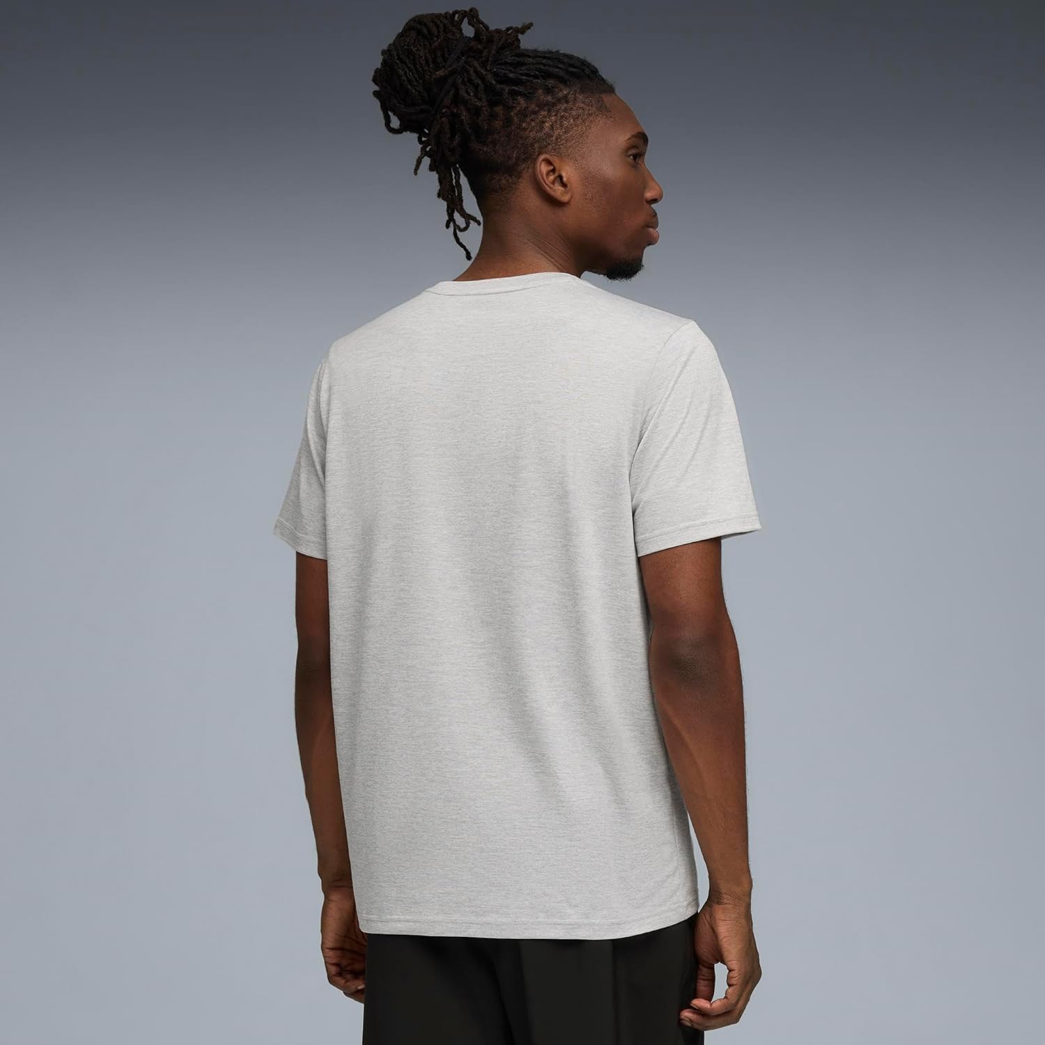 Thumbnail 3 de T-shirt mixte PUMA M Tad Essentials Heather Cat Tee (CF Small Cat) à col rond