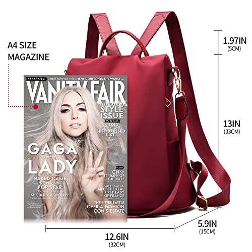 Detalle de shepretty Mochila antirrobo impermeable para mujer 8888J