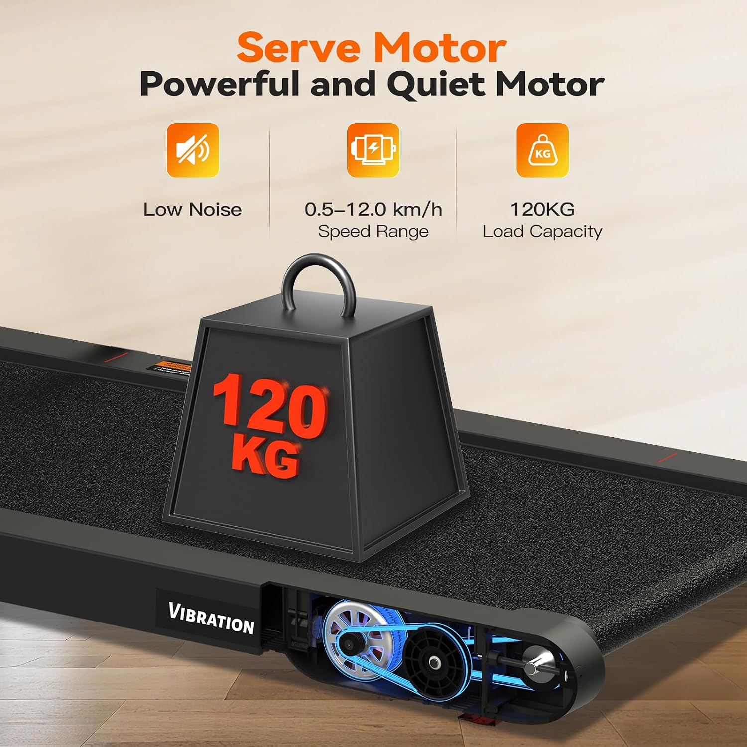 Thumbnail 6 de Lysole 4 in 1 Walking Vibration Pad 120 kg capacity