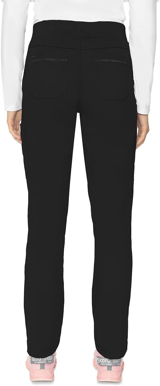 Detalle 2 de Med Couture MC7725 Touch Scrub Pants for Women, 6 Pockets, Mid-Rise Yoga Waist