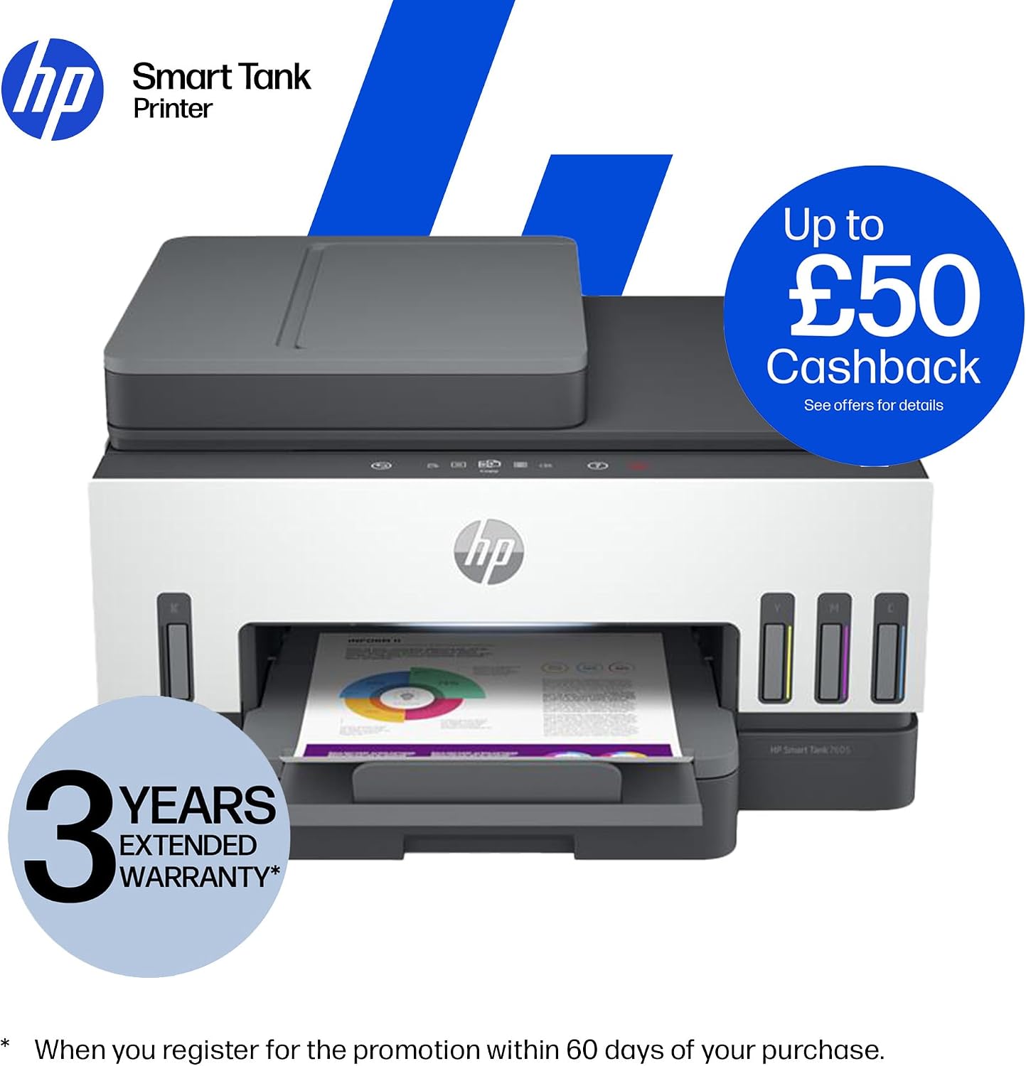 Detalle 2 de HP Smart Tank 7605 All-in-One Printer