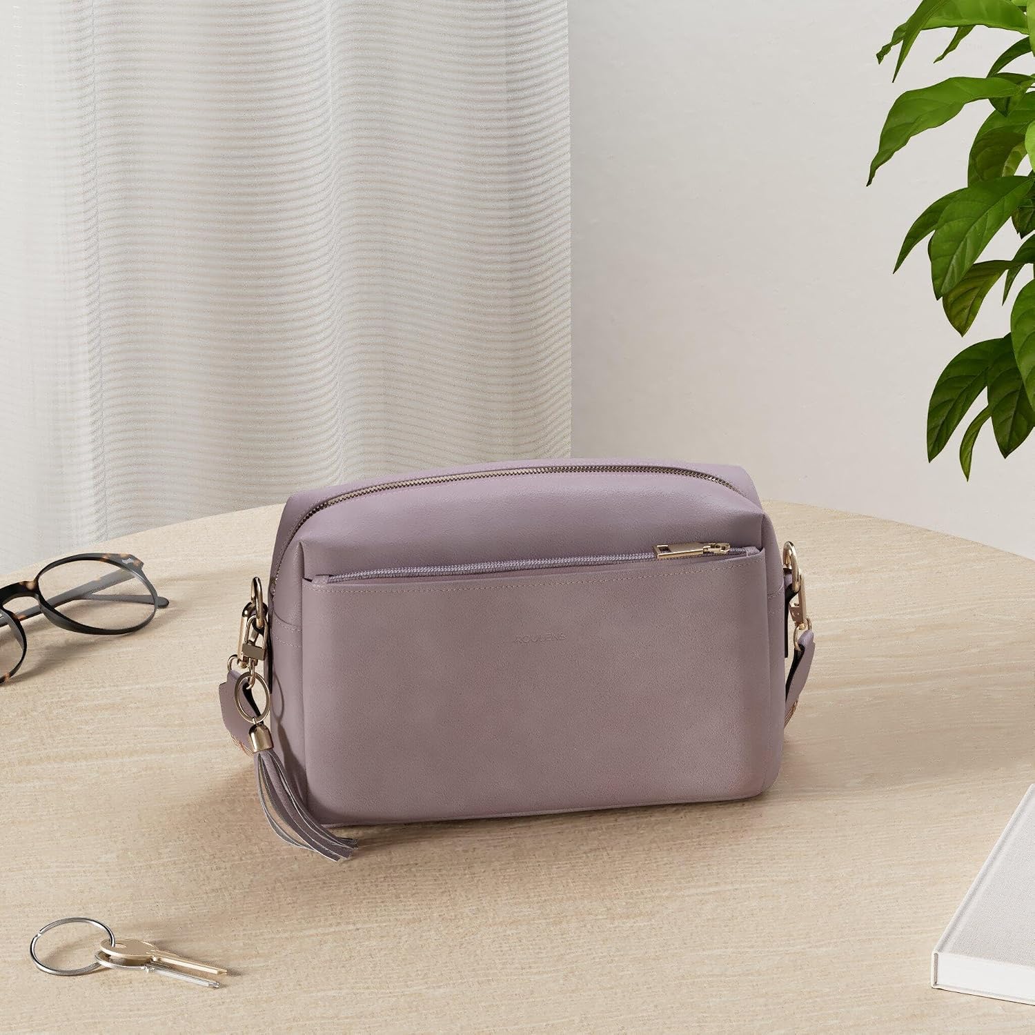 Thumbnail 1 de Roulens Piccola Borsa a Tracolla Donna: 3 Scomparti e PU Pelle — Versatile e Leggera