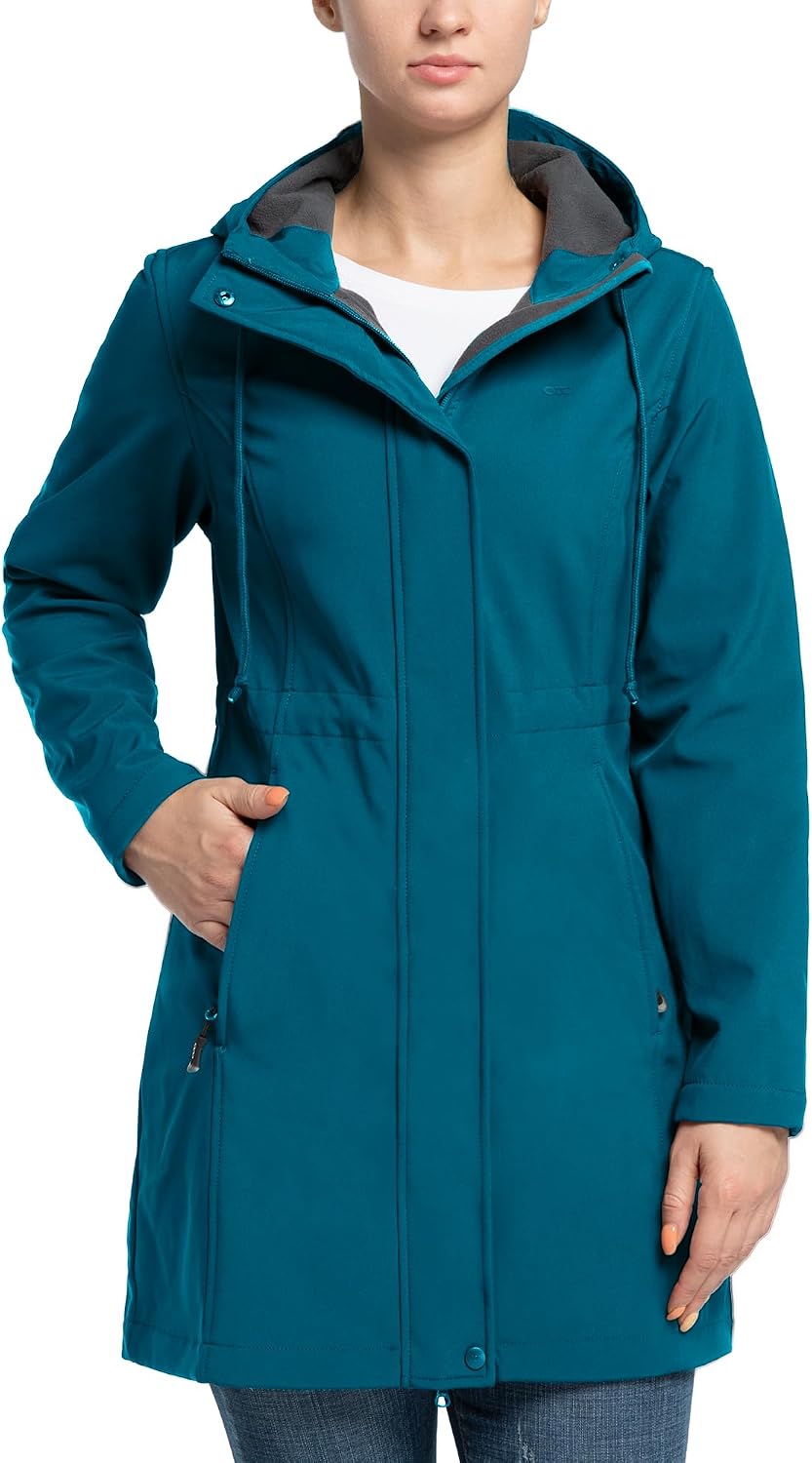 Detalle de 33,000ft Damen Softshell Regenjacke