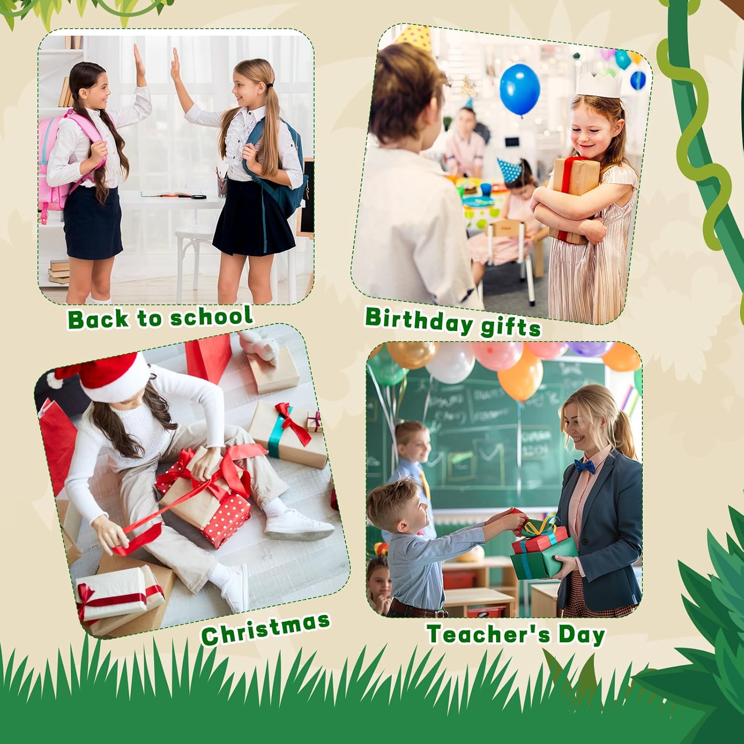 Thumbnail 6 de Thboxes 12 magnetische Lesezeichen Kinder 📚