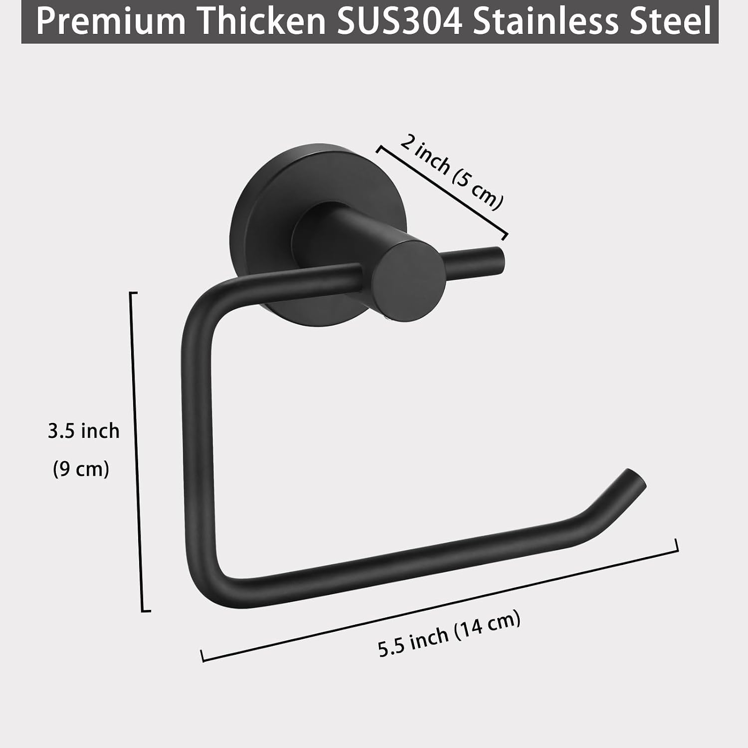Detalle de Katezon Toilet Paper Holder 304 9cm