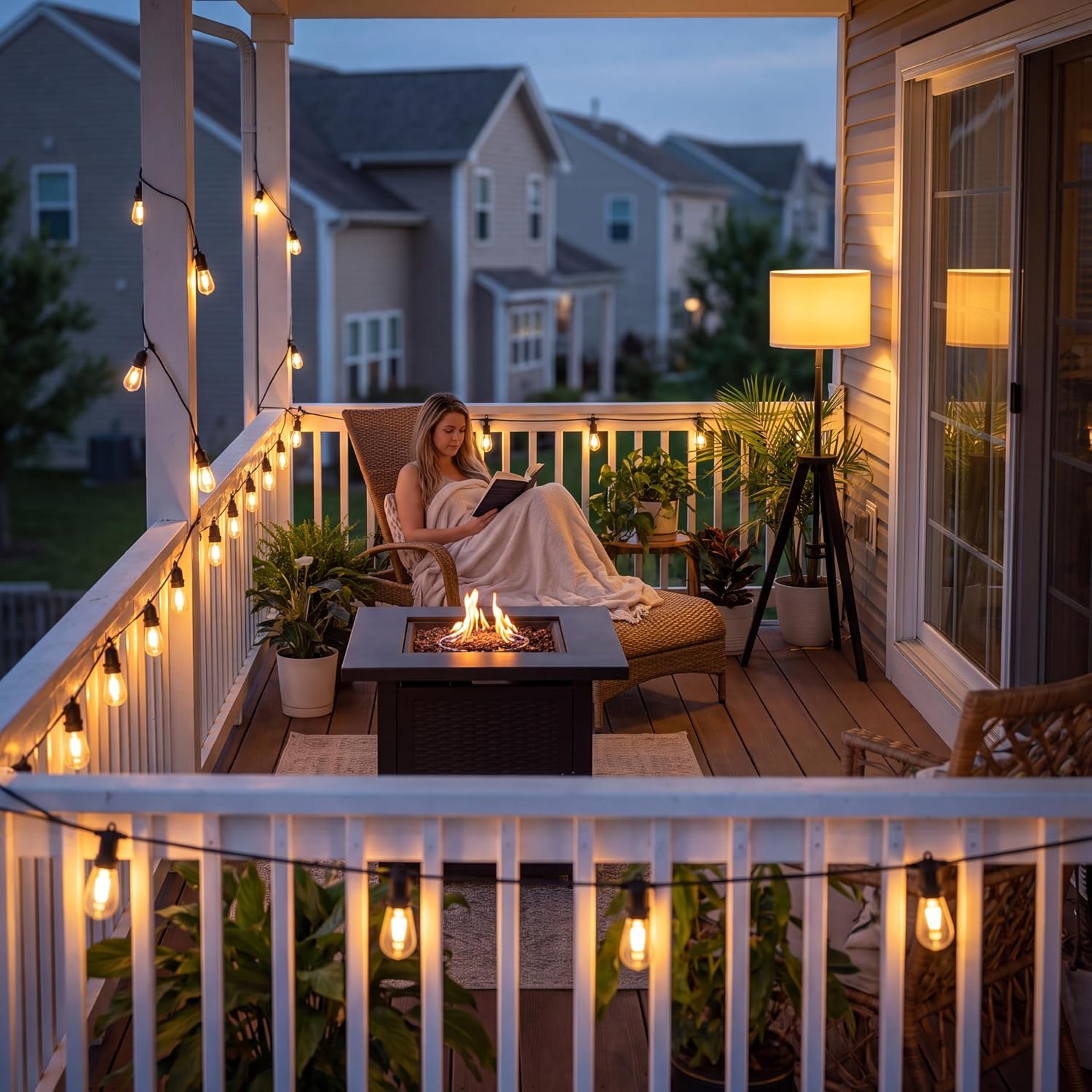 Thumbnail 6 de Adirxon S14 96 ft Outdoor LED String Lights