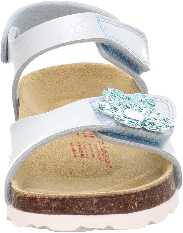Thumbnail 1 de Superfit Mädchen Fußbettpantoffel Hausschuhe 1-000118Sandale – Orthopädisches Tieffußbett und Leder-Innensohle