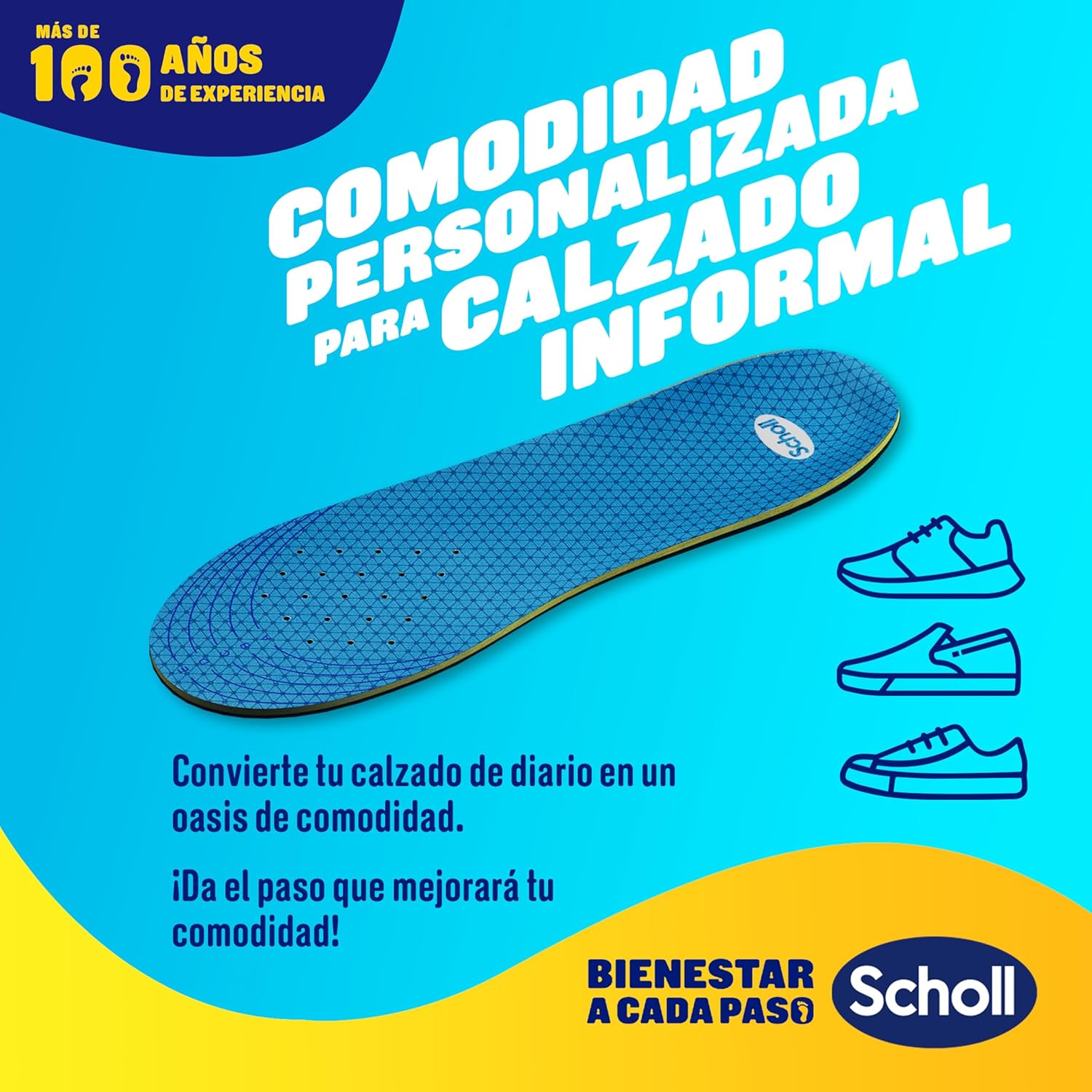 Thumbnail 3 de Scholl GelActiv Plantillas Uso Diario talla 40‑46,5