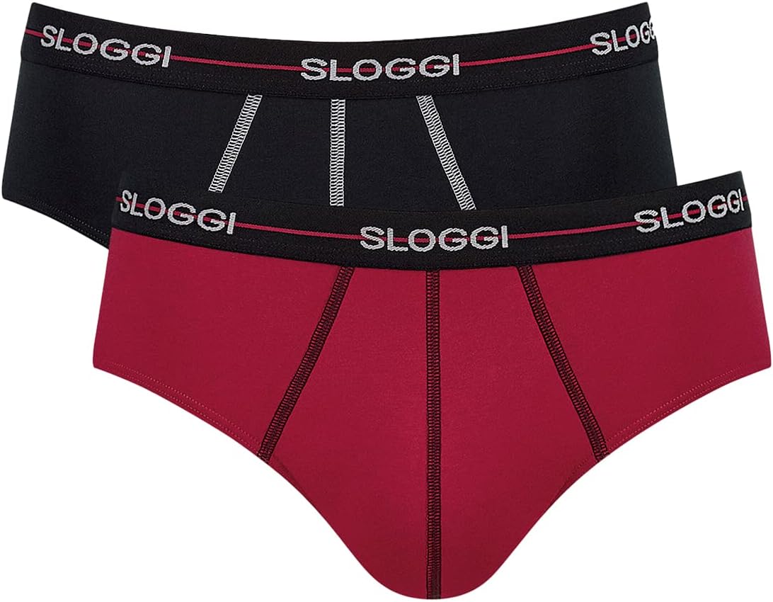Thumbnail 5 de Sloggi Men Start Midi C2p Box – Lot de 2 boxers homme, ajustement et confort