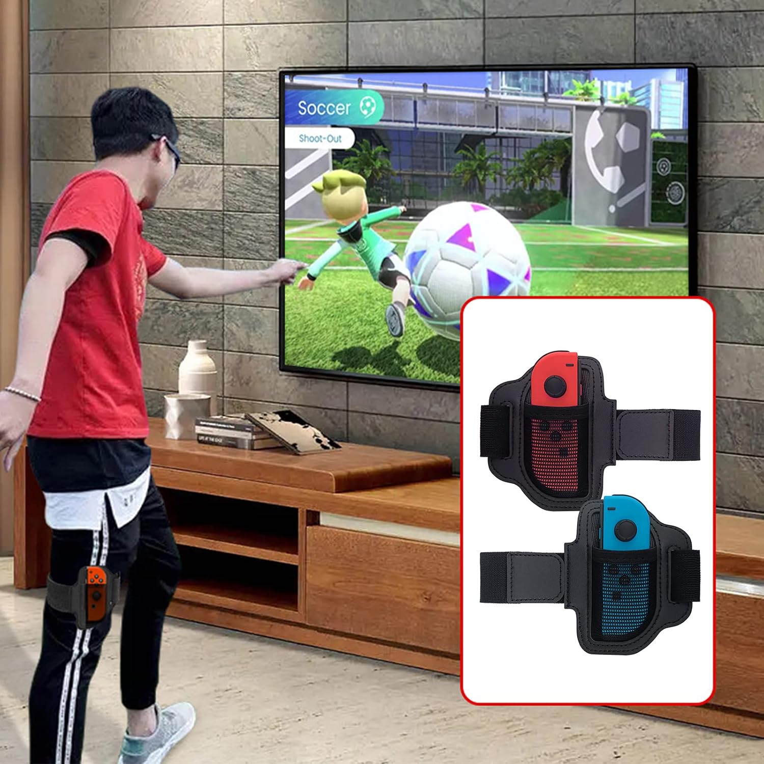 Thumbnail 5 de Nintendo Switch 2025 Sports Accessories Bundle 10-in-1