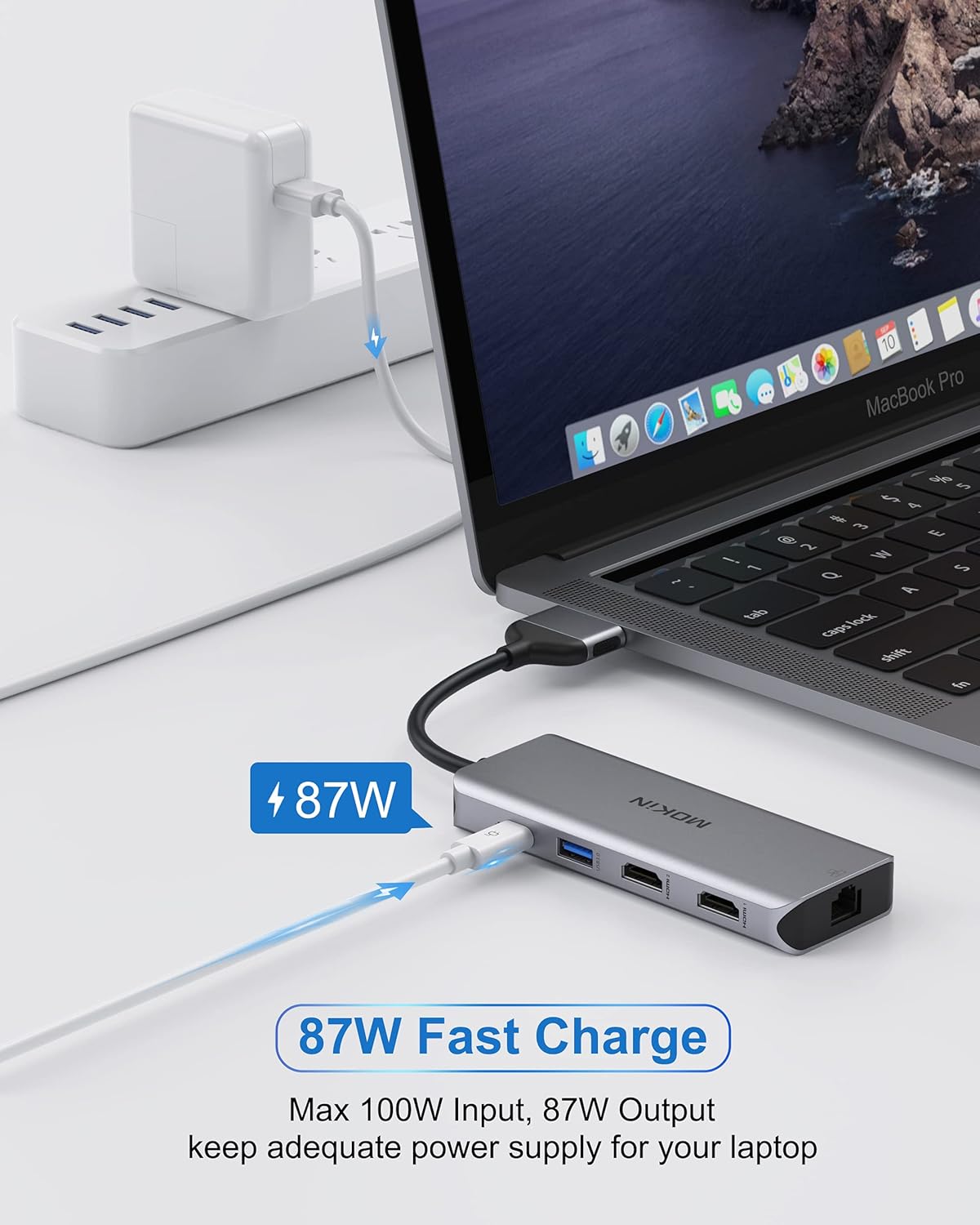 Thumbnail 5 de MOKiN MacBook Pro Dockingstation 9-in-2