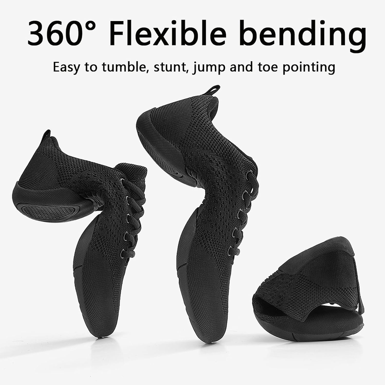 Detalle de Cheerleading Schuhe Kinder mit Mesh