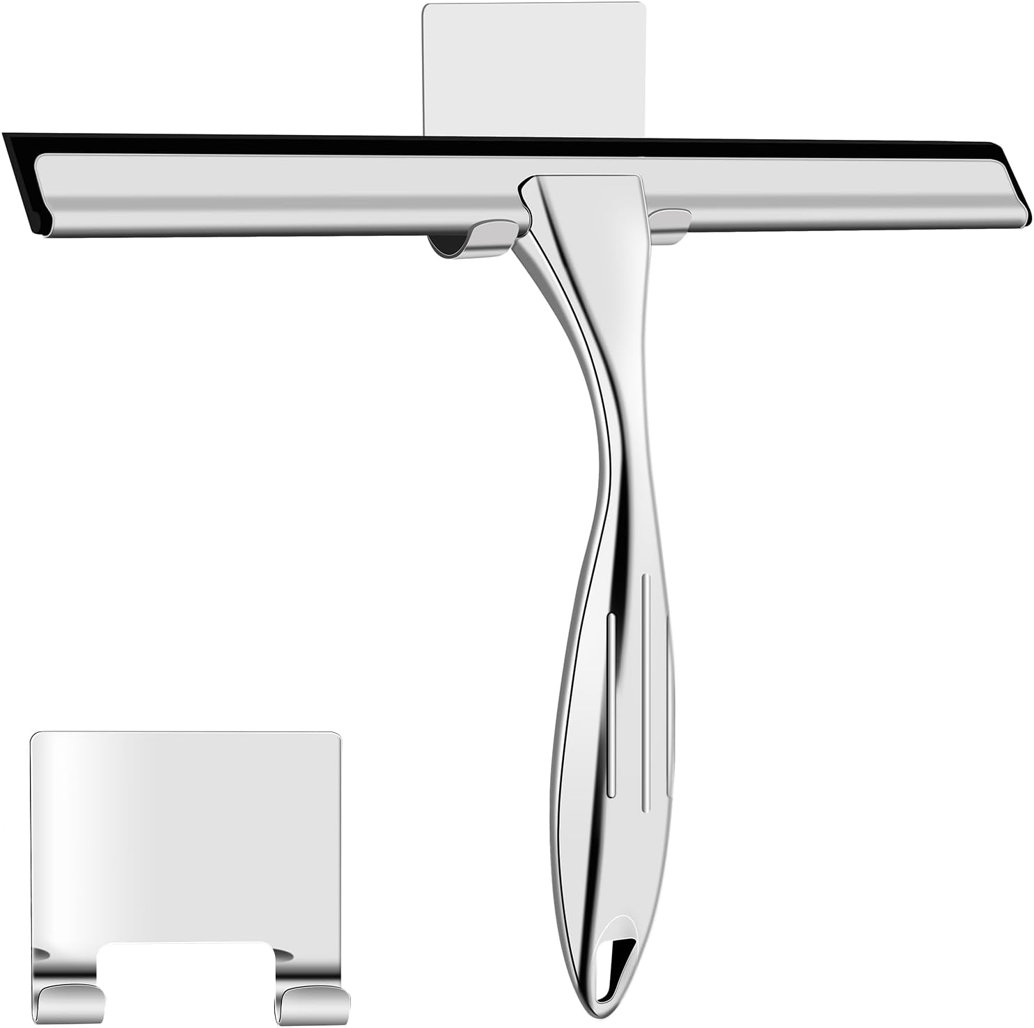 Detalle de Wlich Duschabzieher Abzieher Edelstahl 10″