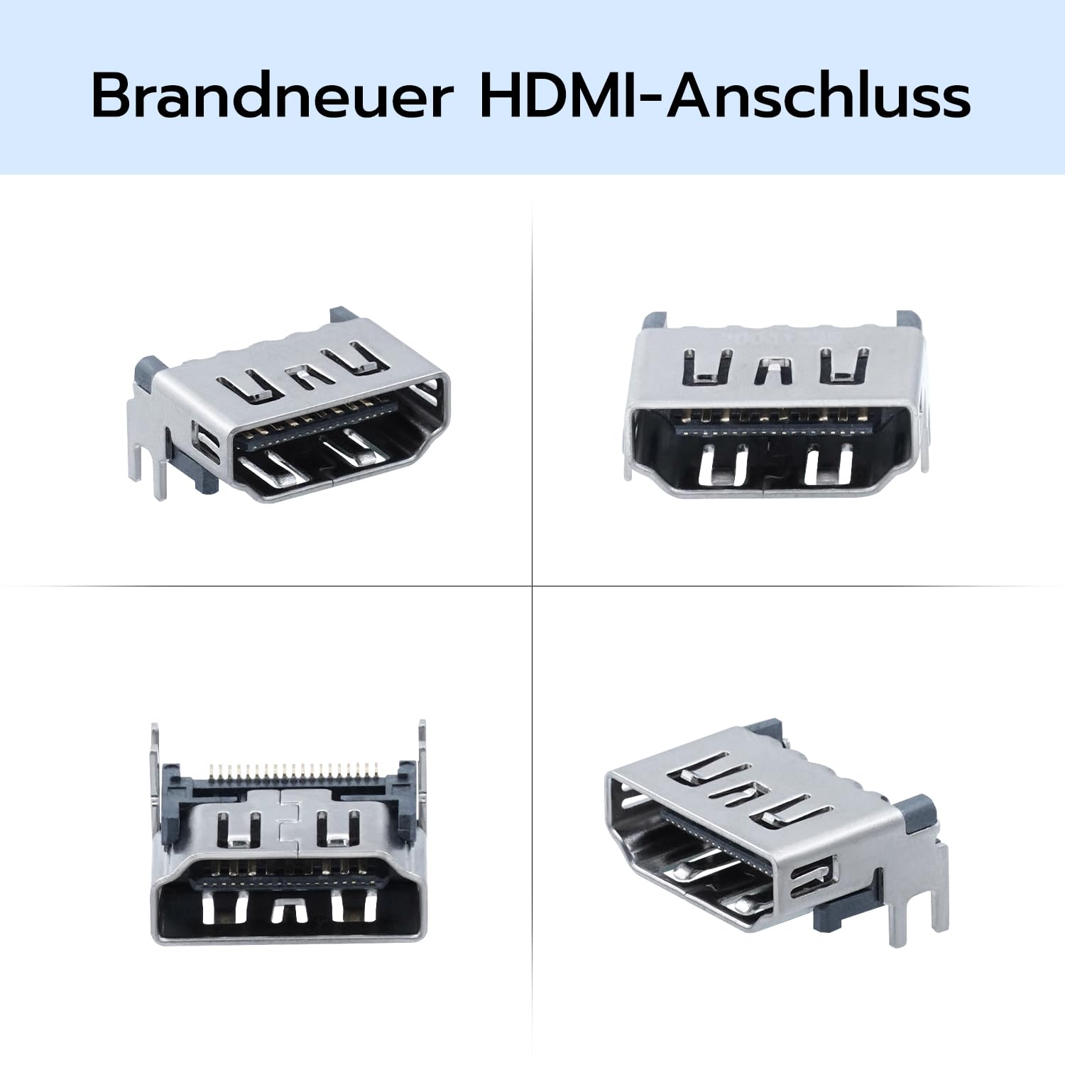 Detalle 2 de Tolesum HDMI-Portセット für PS5 – 4 Stück Ersatzbuchsen inklusive Werkzeugset