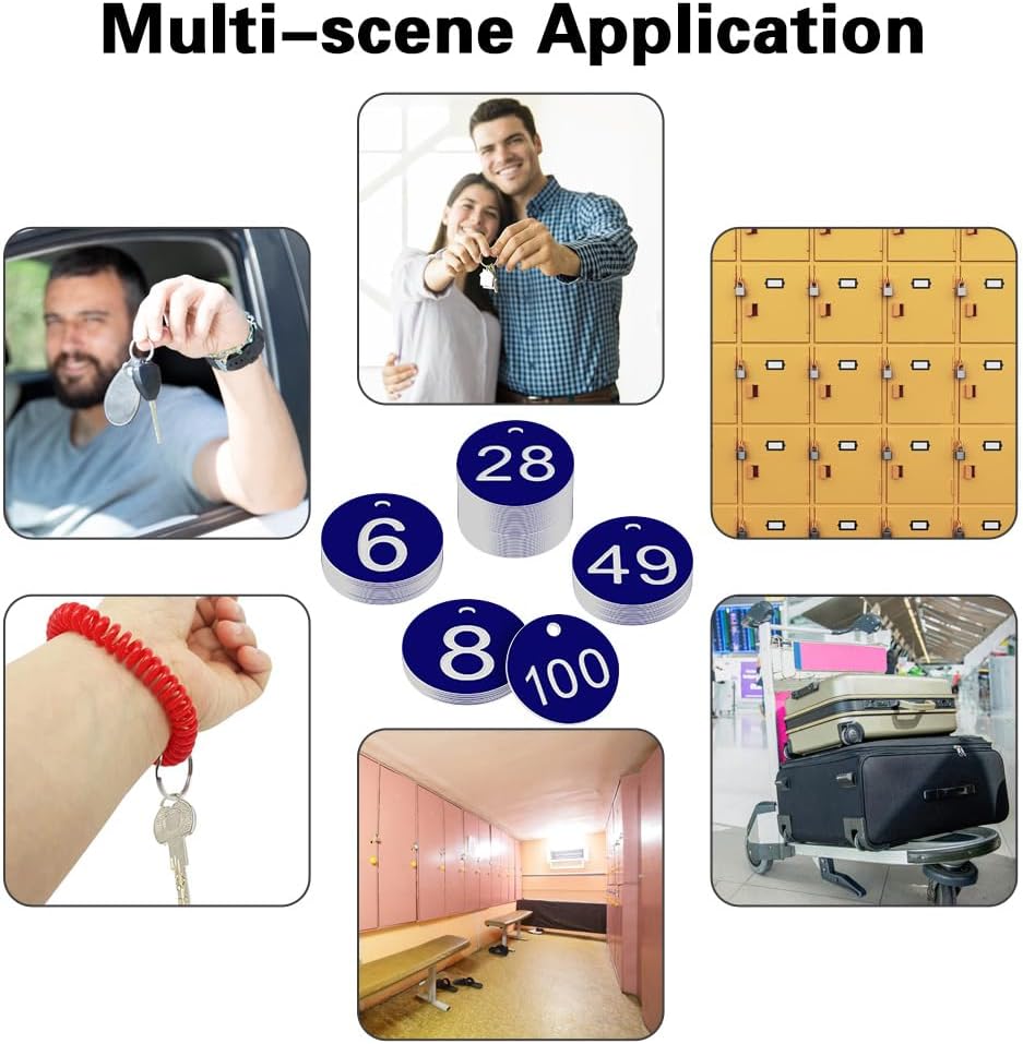 Thumbnail 6 de OFFCUP Portachiavi Numerati 1-100 3,5 cm 🔑