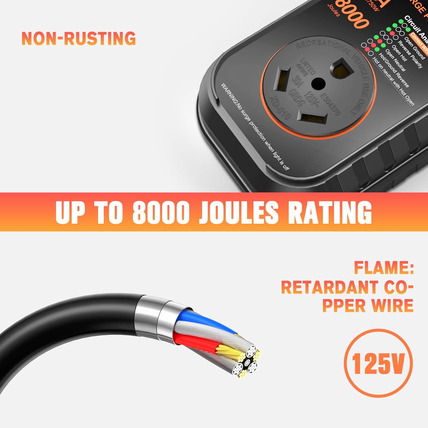 Thumbnail 2 de GEARGO 30A RV Surge Protector 🔌
