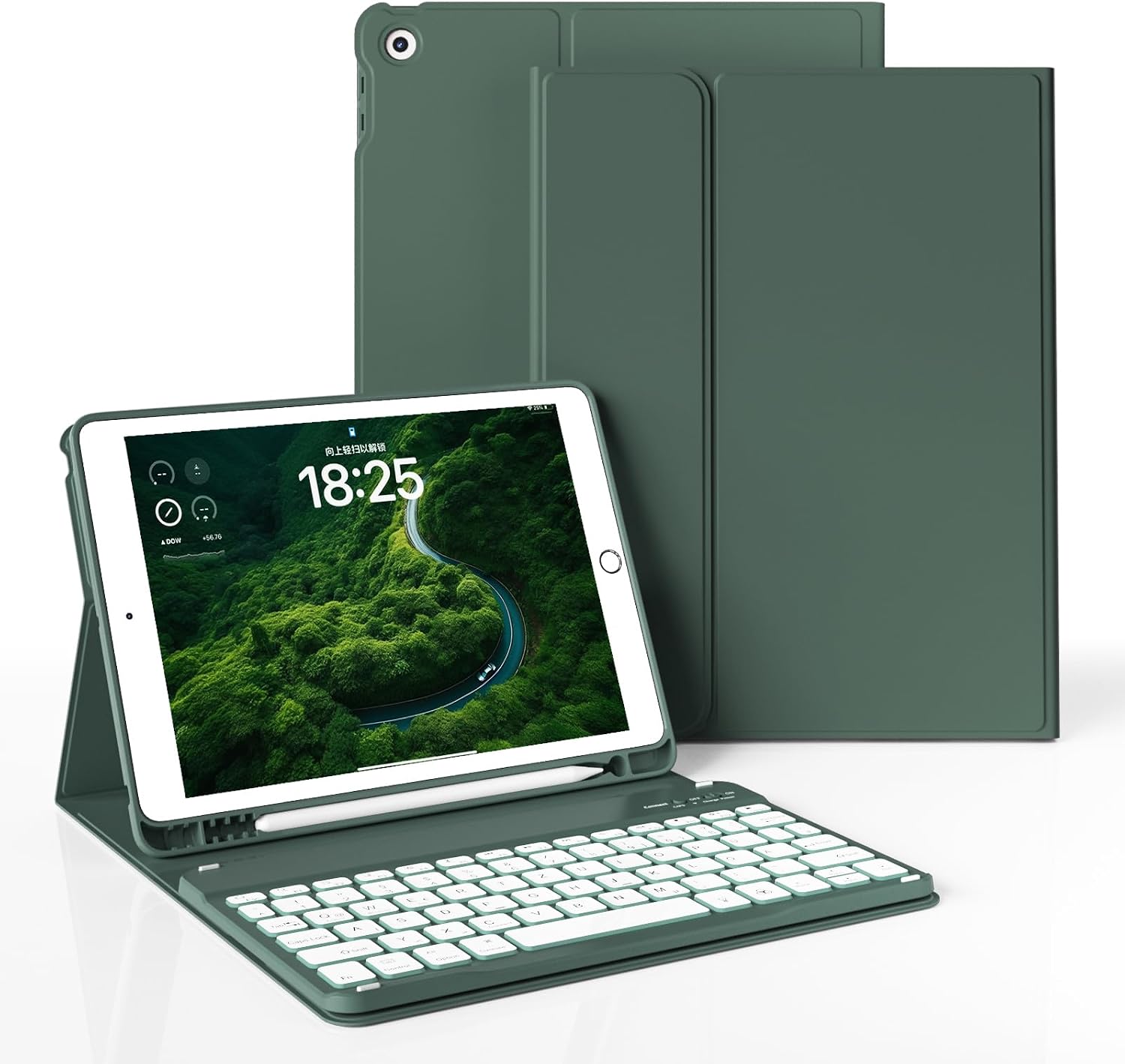 Detalle de JKSML Tastaturhülle für iPad 10,2 Zoll