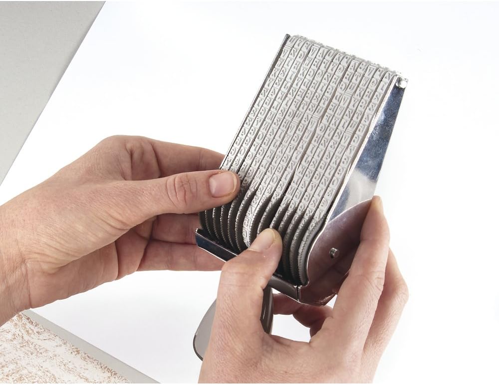 Thumbnail 2 de Rayher Sello Lazo de Caracteres Metal, 13 Lazos 🎀