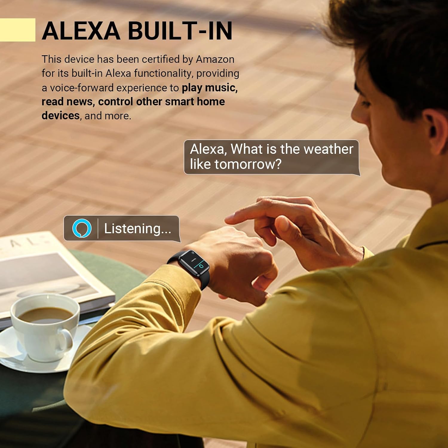 Detalle de Fitness Tracker Smartwatch 1.8"