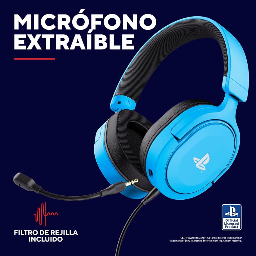 Thumbnail 5 de GXTrust 498B Forta Cascos PS5 50 mm, audio 3D