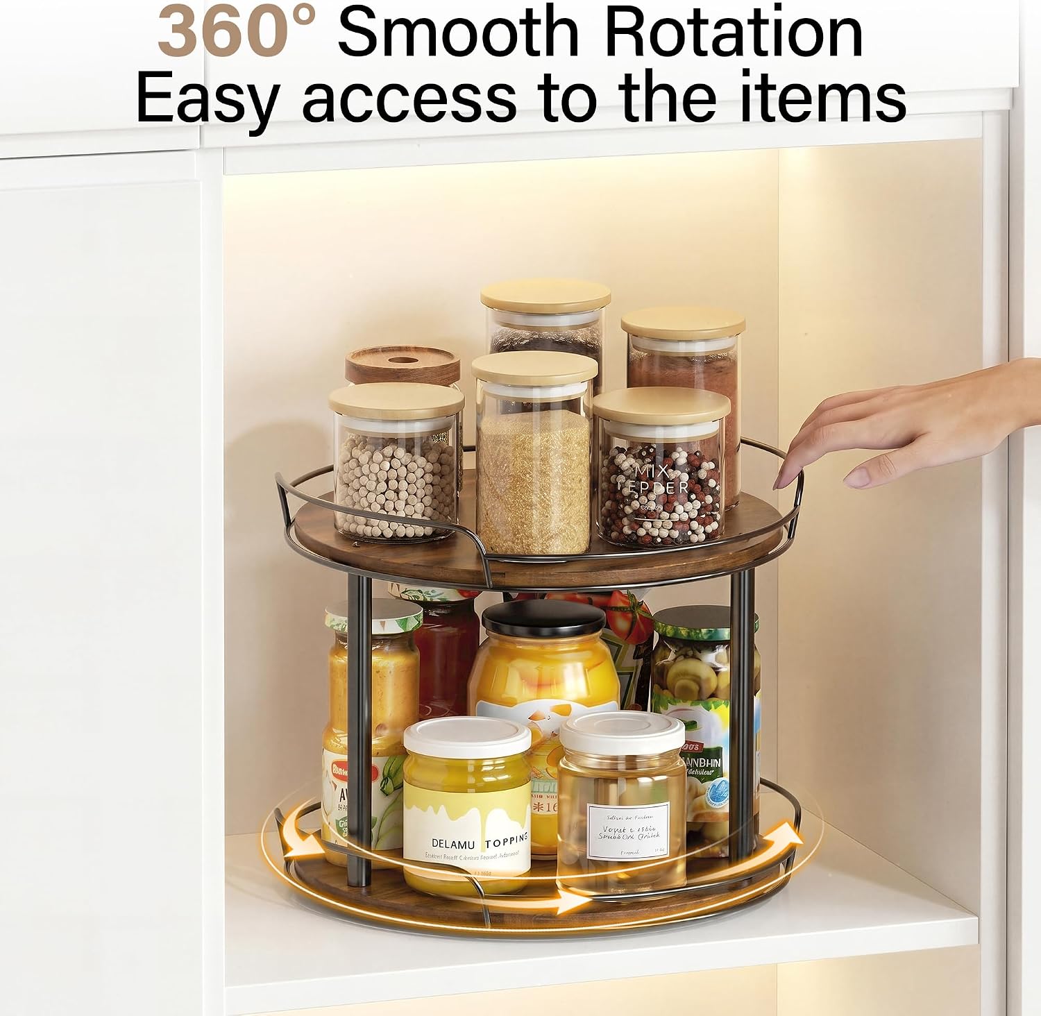 Thumbnail 4 de Pantasia 2-Tier Spice Rack, 10-Inch