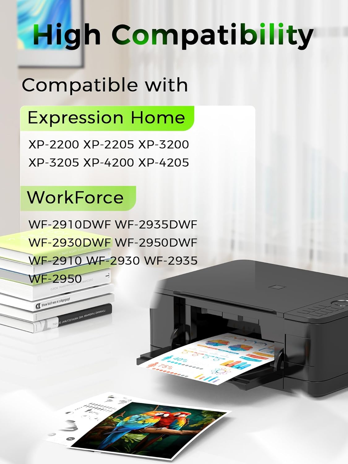 Thumbnail 1 de Jettruemedia 604XL cartucce compatibili per Epson Expression Home e WorkForce (confezione da 12, multipack)