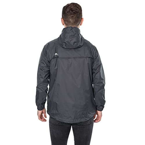 Thumbnail 6 de Trespass Unisex Waterproof Packaway Jacket Qikpac Flint – Size L