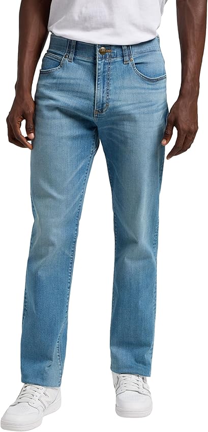 Detalle de Lee Straight Fit Xm Jeans Hombre 31W/30L Black